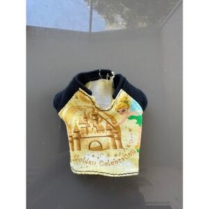 Disney Fairies Tinkerbell Golden Celebration Barbie's‎ Clothes T Shirt Top GUC